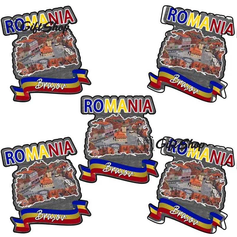 Brasov, romania, magnet frigider  mgs166v